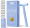 Jungle Culture® Rasierhobel Metall für Damen & Herren | Plastikfrei Eco Rasierer | Nassrasierer Umweltfreundlich & Nachhaltig | Zero Waste Safety Razor (Blau)