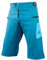 O'NEAL | Kurze Fahrrad-Hose | MTB Mountainbike DH Downhill FR Freeride | Strapazierfähiges Mesh-Material, Stretcheinsätze | Element FR Shorts Hybrid V.22 | Erwachsene | Petrol Blau | Größe 36/52