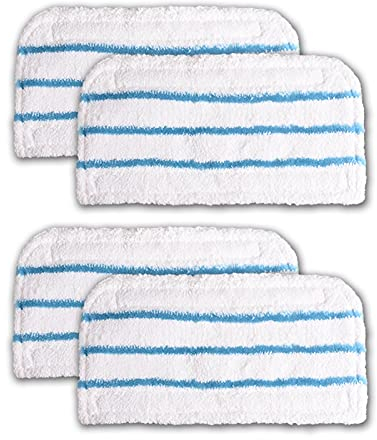 YANGQI yaoqijie Suitable Mop Pads Black & Fit For Decker Steam Mop FSM 1600 1610 1620 1630 Washable And Reusable Replacement Mopping Cloth lasting (Color : 4)