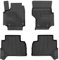 MOTOS Gummimatten Auto Fussmatte passend für Volkswagen Amarok I 2009-2021 pickup, pickup, Doppelkabine Verbessern Sie Ihren Reisekomfort mit Antirutschmatte Auto No.77 - Allwetter fußmatten Auto, Sch