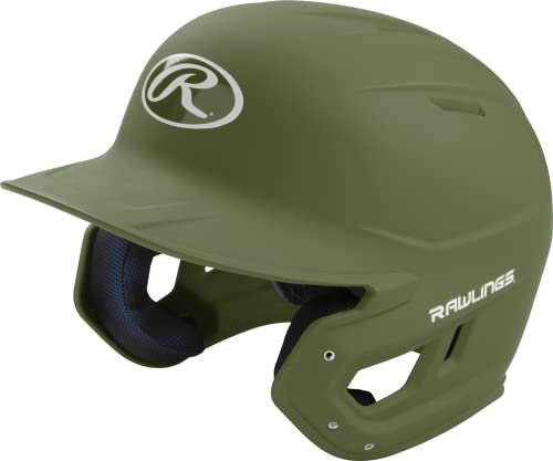 Rawlings Jungen Mach Schlaghelm, Mattes Militärgrün, Für Kinder