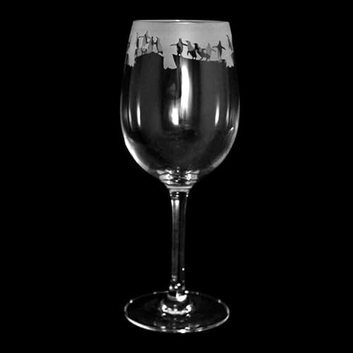 Milford Collection Animo Glass 35cl Wine Glass - Penguin