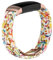 Wongeto Resin Strap Compatible for Fitbit Charge 4 / Charge 3 and Charge 3 SE Strap，Replacement Wrist Rose Gold Buckle Fitness Bands Straps Bracelet Wristbands Women Men (Yellow Flower)