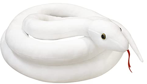 FakeFace Realistische Plüschschlange als Kuscheltier und Dekoration – 2 Meter lang, detailgetreu, flexibel und schrecklich echt aussehend, geeignet für Wohnzimmer, Halloween und Themendekorationen