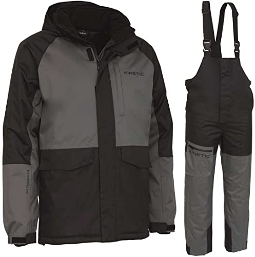 Kinetic Winter Suit 2-teilig, Jacke+Hose, Winteranzug, Thermoanzug, Schneeanzug, Angelanzug (Größe M)