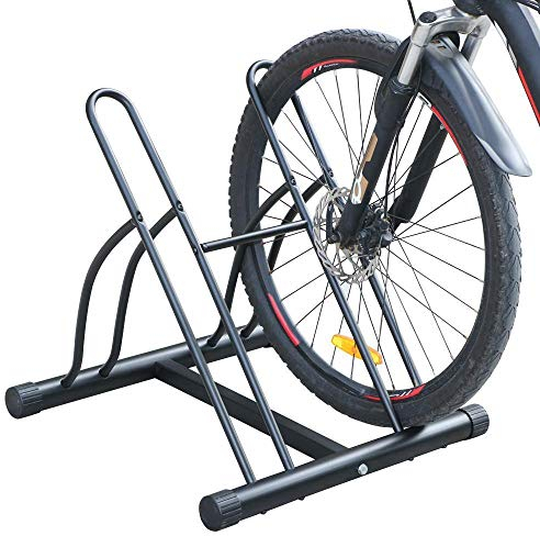 5012 - Fahrradhalter für 2 Fahrräder Fahrradständer Freistehend Montageständer Fahrradparkplatz Ständer Fahrrad Bike Halterung