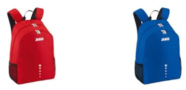 JAKO Rucksack Classico, 45 cm, 18 L, Rot & Rucksack Classico, 45 cm, 18 L, Royal