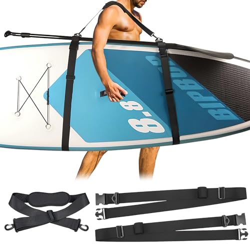 Sup Tragegurt Verstellbarer Tragegurte Sup Board Schultergurt 140cm Anschlussgurt 220cm Paddle Board Kajaks Zubehör