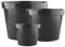 25 x Pots de Plantation Noirs Ronds de 5L pour Cultiver des Plantes de Jardin et des Herbes en Plein Air.