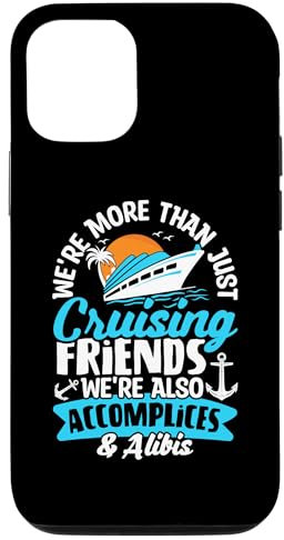 Hülle für iPhone 14 Wir sind mehr als nur Kreuzfahrtfreunde