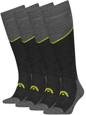 HEAD Unisex Ski Beginner Kneehigh Kneehigh sock (2er Pack)