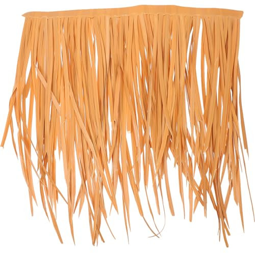 Amosfun décoration en Paille Décor de pelouse Couverture de chaume Artificielle Couverture en Fausse Paille pour Le Costume d'épouvantail chaume simulé Décor d'aménagement paysager