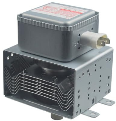 magnetrón industrial para microondas 2M248K 1000W aire enfriado para procesamiento de alimentos, estabilidad de frecuencia de horno microondas magnetrón
