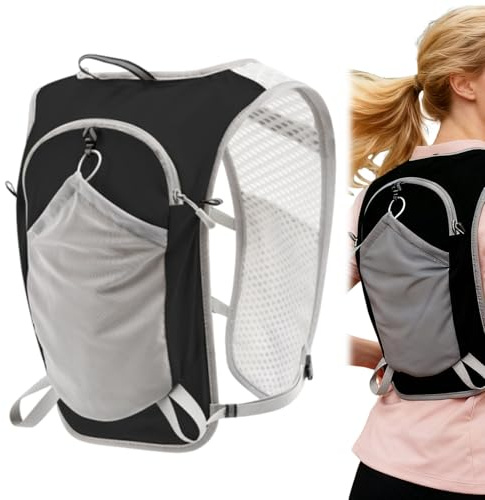 Trinkweste – Leichter wasserdichter Rucksack, Laufsporttasche, Outdoor-Fitness-Pack, Radfahren, Wandern, Camping, Kletterausrüstung, Unisex-Träger für Damen und Herren