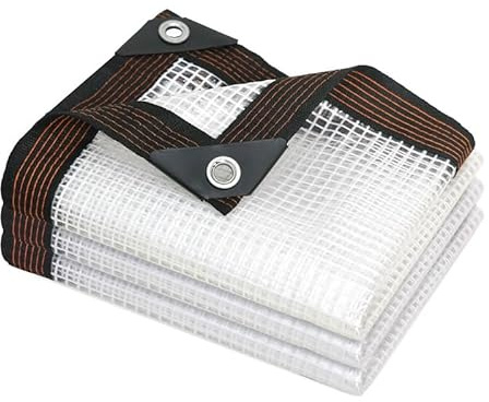 Lonas Impermeables Transparentes de Alta Resistencia, Cubierta Impermeable for jardín al Aire Libre, Lona Impermeable Transparente Lona(4 * 5m)