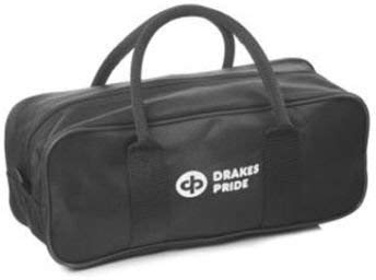 DRAKES PRIDE Crown Green/Flat Green 2 Bowl & Jack Zipped Bag** (Black)