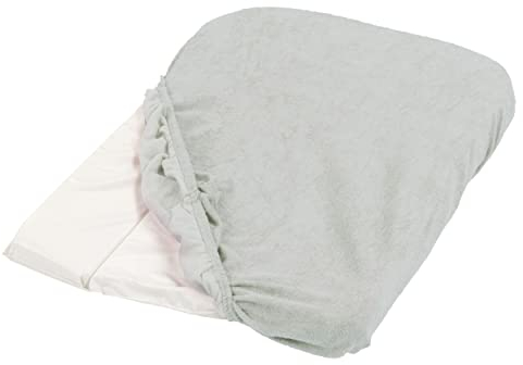 TINEO Set mit 2 Frotteeüberzügen für die Wickelunterlage 75x50 cm