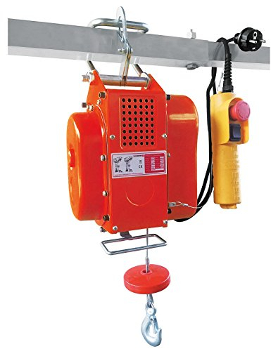 CROSSFER HXS600D Elektrische Seilwinde Seilzug Hebezug 600KG 18 Meter Stahlseil 230V