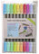 eatsleepdoodle Originale auswaschbare Filzstifte, 10 Stück mit feiner und dicker Spitze, Pastellfarben