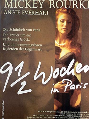 9 1/2 Wochen in Paris - Mickey Rourke - Angie Everhart - Presseheft