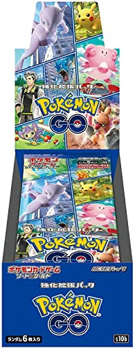 Pokemon GO Japanische Booster Box (20 x Booster Packs) + TitanCards® Toploader