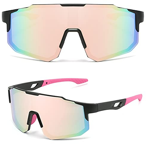 NAMIS Schnelle Brille Rave, Fahrrad Sonnenbrille Herren Damen UV400 Schutz Polarisierte Schnelle Sonnenbrille für Outdoorsport Radfahren Laufen Golf Wandern