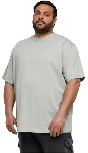 Urban Classics Men's Organic Tall Tee T-Shirt, Lightasphalt,
