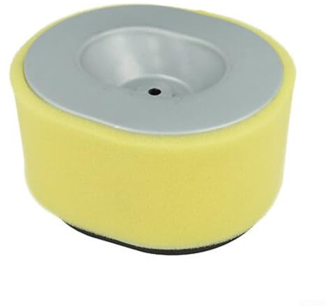 114211-12510 Filtro dell'aria, filtro dell'aria di ricambio compatibile per motori Yanmar L100N, L48N, sostituisce # 114210-12590, 114211-12510, giallo, 129 mm x 110 mm x 72 mm