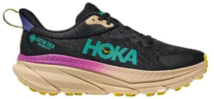 HOKA One One 1134501F-BKTM Challenger 7 GTX Black/Oatmeal Men's Scarpe Taglia US 10