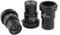 3PCS Barlow Lens, 2X 3X 5X Eyepiece Lens 1.25 inch Astronomical Telescope Barlow Lens