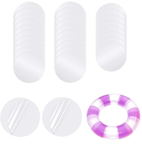 Bbbabeslk Kit de patch de piscine gonflable | Patch autocollant pour piscine sous-marine imperméable, adhérence durable, ruban de réparation transparent, kit de réparation de bâche pour piscine