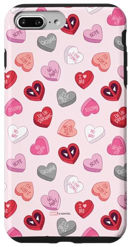 iPhone 7 Plus/8 Plus Marvel Valentine’s Day Anti-Love Deadpool Candy Hearts Case