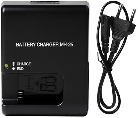 Fuworance MH-25 8.4V 1.2A Appareil Photo Chargeur de Batterie EN-EL15/EL15a/15b Compatible avec Nikon Z5 Z6 Z6II Z7 Z7II D850 D780 D750 D610 D600 D500 D7500 D810 D810A D7000 Chargeur Rapide