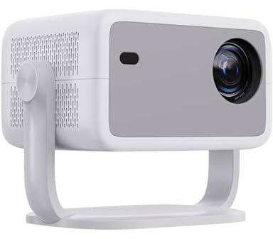 LQWELL® Beamer, Heimkino Projektor 1080P, unterstützt 5G WiFi, BT5.2 mit Android OS, 230 Grad Winkel, 120 Zoll Display, Motorisierter Fokus, für Phone/PC/Xbox, hdmi, USB