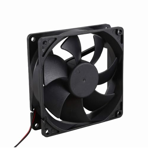 Fangxuee DC 12V 0.25A 4 Pin PC Cooling Fan PC Computer Case Cooling Fan for Desktop Computer Case, Keeps Computer Working Well