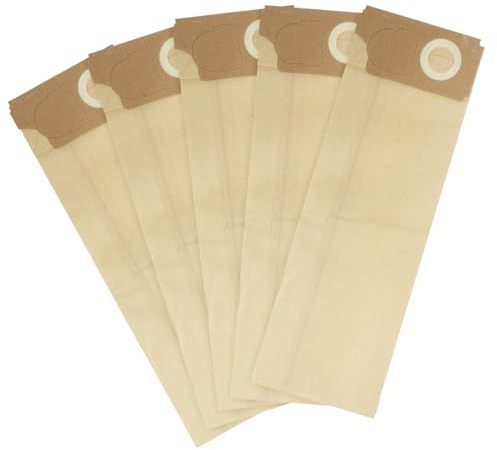 Reliapart Paper Dust Bags (5 Pack) for Sebo BS36, BS46, 350, 450, 460, 360, 5011ER, 1055ER, C46, Electronic, Millicare – Replacement Vacuum Cleaner Bag 1055C Vacuum Bag Replacement