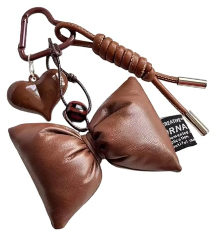 Wdbild Elegantes Lederschlüsselung Accessoire Soft Leichtes Design Stilvoll Sie & Geldbeutel Elegante Schlüsselbund Dekore