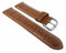 Herzog Uhrenarmband Kalbsleder Louisiana Sport | Ersatzband 20mm - Farbvarianten mit Kontrastnaht, Farbe:Hellbraun