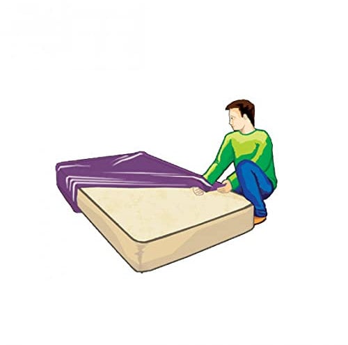 Housse de protection pour matelas 1 place