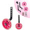 HUWAY Stützräder mit Stummschaltung, für Fahrräder mit 30,5 cm, 35,6 cm, 40,6 cm, 45,7 cm, 50,8 cm, 1 Paar (Pink)