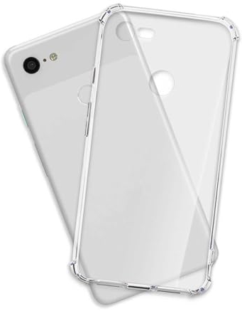 mtb more energy® Coque Soft Armor pour Google Pixel 3 XL (6.3'') - Coins renforcés - 1.5mm TPU - Étui Housse Pochette Anti Shock