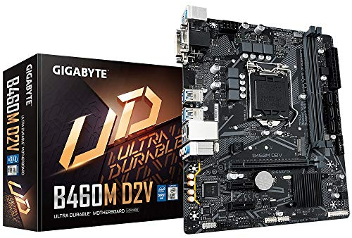 Gigabyte B460M D2V Carte mère Intel B460 LGA 1200 Micro ATX