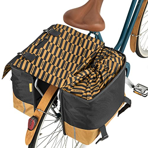 Urban Proof doppelpacktasche 40 Liter Polyethylen grau/gelb