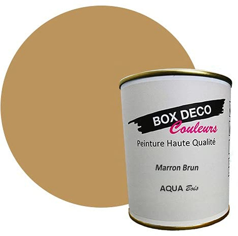 Holzfarbe auf Acrylbasis, matt, 750 ml, 7,5 m², 44 Farben (braun)