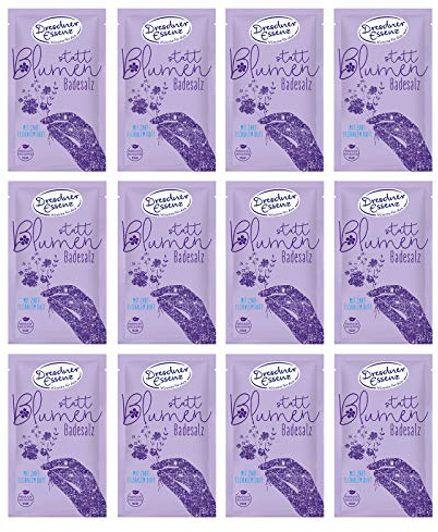 12er Pack Dresdner Essenz Pflegebad Statt Blumen 12 x 60 g Badezusatz vegan
