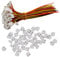 YIXISI 50 Paar Micro JST-XH 2.54mm 3-Pin Connector Plug mit Wires Cables 15cm, Micro JST 3-Pin Stecker & Buchse
