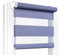 Fenster DEKOR - Rollos für Fenster Violett - Klemmfix Rollo ohne Bohren 230 x 65 cm - Doppelrollo mit einer breiten Auswahl an Größen und Farben - Blickdichte Rollos, einfach zu montieren