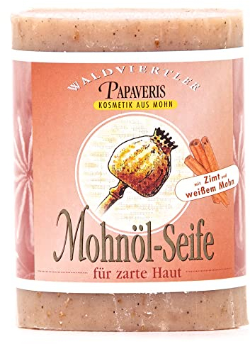 Waldviertler Mohnölseife Zimt 100g