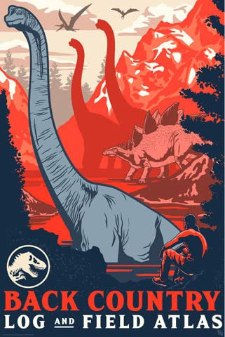 Jurassic World - World - Poster Druck - Größe 61x91,5 cm