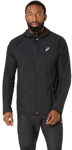 ASICS Road Packable Jacket Laufjacke Herren schwarz - Performance Black M